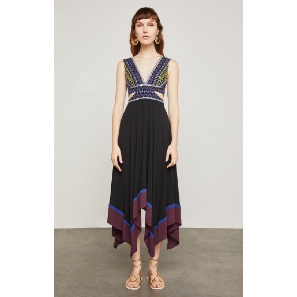 NWT BCBG Max Azria Embroidered Dress Size 4 - Picture 2 of 4